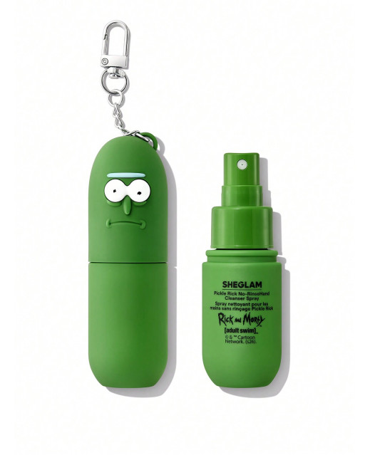Спрей Rick and Morty X SHEGLAM Pickle Rick No-Rinse Hand Cleanser Spray