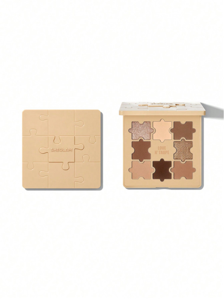 Палетка теней Jazy Jigsaw Eyeshadow Palette-Love N' Taupe