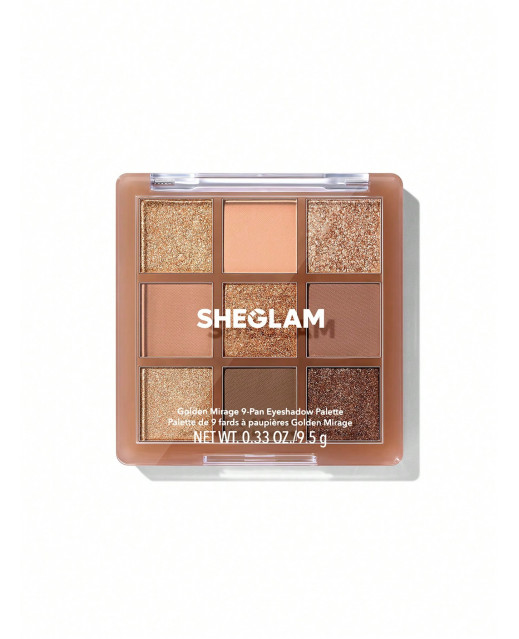 Палетка теней Golden Mirage 9-Pan Eyeshadow Palette-Golden Mirage